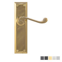 Superior Brass Classic Door Lever Single Step Passage Set - Available in Various Finishes