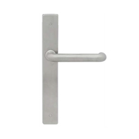 Austyle Door Lever Passage Set 225x32mm Satin Stainless Steel 42330