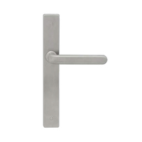 Austyle Door Lever Passage Set 225x32mm Satin Stainless Steel 42334