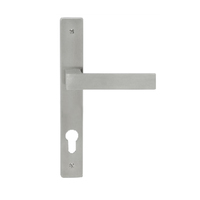 Austlye Door Lever Entrance Set Suits 85mm Locks 225x32mm Stainless Steel 42340E