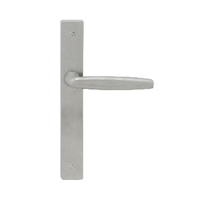 Austyle Door Lever Passage Set 225x32mm Satin Stainless Steel 42350