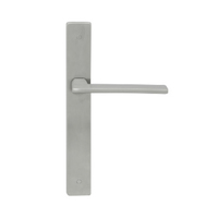 Austyle Door Lever Passage Set 225x32mm Satin Stainless Steel 42355