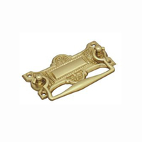 Superior Brass Cabinet Fitting Pull Handle 35x60mm Polished Brass 4365