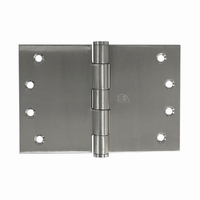 Austyle Broad Butt Hinges Fixed Pin Satin Stainless Steel 100x175mm 45110 (PAIR)