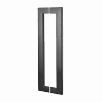Austyle Entrance Door Pull Handle 800mm Black 53828