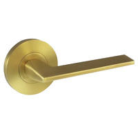 Austyle Tapered Lever Integrated Passage/Privacy Satin Brass 93585