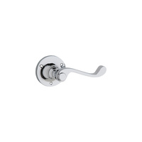 Tradco Milton Lever On Rose Chrome Plated 0793