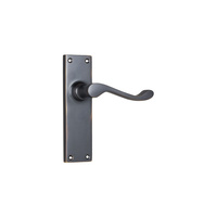 Out of Stock: ETA Mid June - Tradco Victorian Lever on Long Backplate Passage Antique Copper 0902