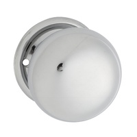 Tradco Plain Mortice Knob Chrome Plated 0998