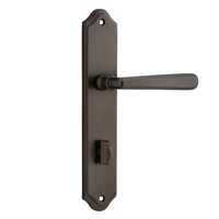 Iver Copenhagen Lever on Shouldered Backplate Privacy Signature Brass 10874P85