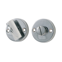 Tradco Round Privacy Turn Chrome Plated 1169