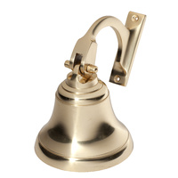 Tradco 1290PB Ships Bell Polished Brass 100mm