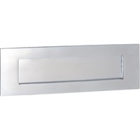 Tradco 1359CP Letter Plate Polished Chrome 300x100mm