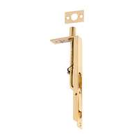 Tradco 1422PB Flush Bolt Polished Brass 150x19mm
