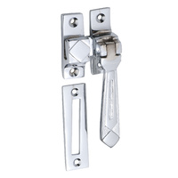 Tradco 1754CP Casement Fastener Deco Polished Chrome