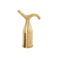 Tradco 1782PB Pole Hook Polished Brass 100mm