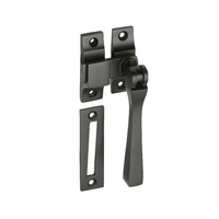 Tradco Casement Fastener Square Matt Black 1823