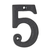 Tradco 1895MB Number 5 MI Matt Black 75mm
