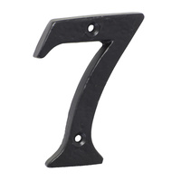 Tradco 1897MB Number 7 MI Matt Black 75mm