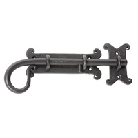 Tradco 1906MB Slide Bolt Iron Matt Black 200mm