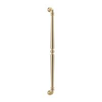 Iver Sarlat Door Pull Handle Polished Brass 635mm x 72mm 20050