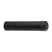 Iver Pencil Door Stop Concealed Fix 75mm Matt Black 20453