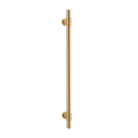 Restocking Soon: ETA Early July - Iver Helsinki Door Pull Handle 450mm Brushed Brass 20707