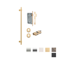 Iver Helsinki Door Pull Handle Entrance Kit Key/Key 600mm - Available in Various Finishes