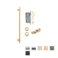 Iver Helsinki Door Pull Handle Entrance Kit Key/Thumb 600mm - Available in Various Finishes