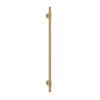 Restocking Soon: ETA Mid July - Iver Helsinki Door Pull Handle 600mm Brushed Brass 20718