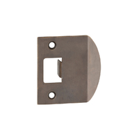 Restocking Soon: ETA Mid May - 
Tradco Tube Latch Striker Extra Long Antique Brass 2092