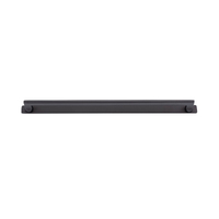 Iver Baltimore Cabinet Pull Handle with Backplate CTC 450mm Matt Black 20923B