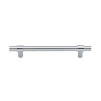Iver Helsinki Cabinet Pull Handle CTC 128mm Brushed Chrome 21005