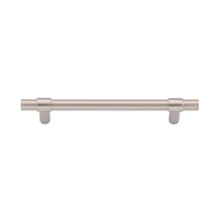 Restocking Soon: ETA Early July - Iver Helsinki Cabinet Pull Handle CTC 128mm Satin Nickel 21009