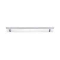 Iver Helsinki Cabinet Pull Handle with Backplate 301mm Brushed Chrome 21025B