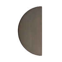 Iver Osaka Half Moon Cupboard Pull Handle 150x75mm Signature Brass 21331