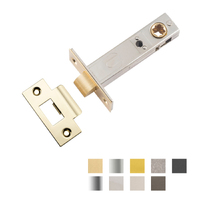 Iver Split Cam Tube Latch 'T' Striker - Available in Various Finishes and Sizes