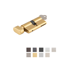 Iver Euro Cylinder Key/Thumb 5 Pin 65mm - Available in Various Finishes
