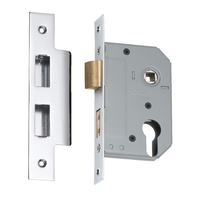 Tradco 2168CP Euro Lock Tradco Polished Chrome 46mm