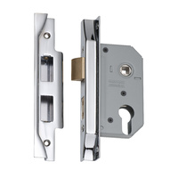 Tradco 2172CP Rebated Euro Lock Tradco Polished Chrome 46mm