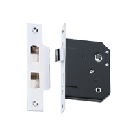 Tradco 2212CP Privacy Mortice Lock Polished Chrome 44mm
