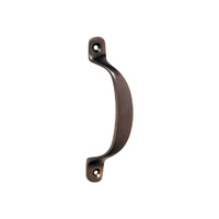 Tradco 2344AB Offset Handle Antique Brass 100mm