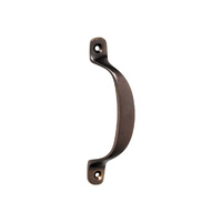 Tradco 2344AB Offset Handle Antique Brass 100mm
