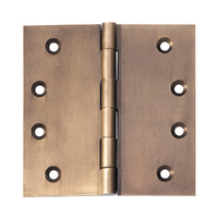 Tradco Fixed Pin Hinge 100x100mm Antique Brass 2374