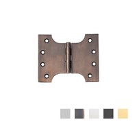 Tradco Door Hinge Parliament 100x125mm - Available in Various Finishes