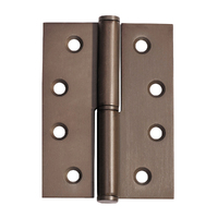 Tradco 2396AB Hinge Left Hand Lift Off Antique Brass 100x75mm