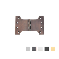 Tradco Door Hinge Parliament 100x150mm - Available in Various Finishes