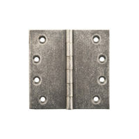 Tradco Fixed Pin Hinge Rumbled Nickel 100mm x 100mm 2524