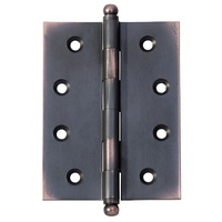 Tradco 2578AC Hinge Loose Pin Ball Antique Copper 100x75mm