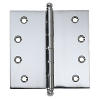 *WSL DISCONTINUED* Tradco 2679CP Hinge Loose Pin Ball Polished Chrome 100x100mm